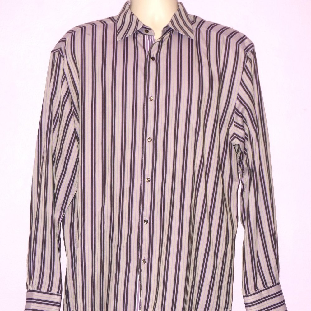 Robert Graham Men's Long Sleeve Button-Up Shirt XL